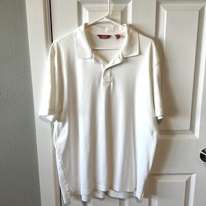 IZOD XL White Polo
